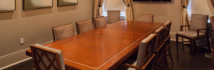 table in board room