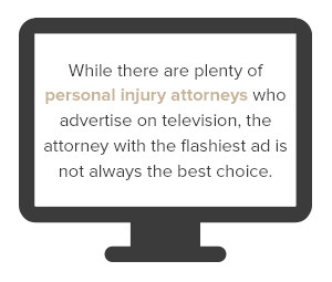 attorneys advertise on television